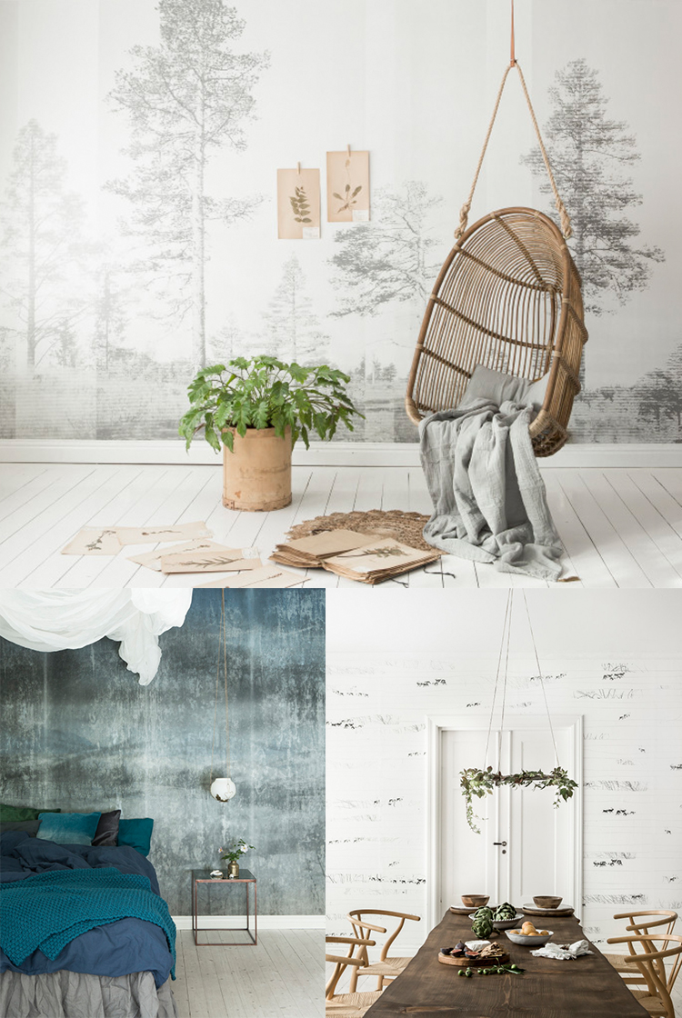 Photowals Nordic Moods av Scandinavian Surface